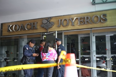 Ministerio Público inicia investigaciones tras robo en una joyería en la avenida 12 de octubre