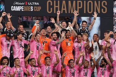Messi aporta su centésimo gol con Inter Miami a la conquista de la Campeones Cup