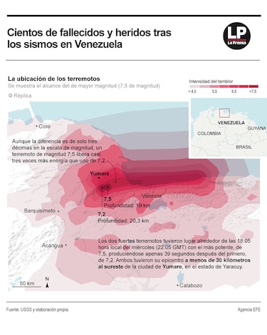 Caos y desolación en La Guaira, una ciudad destrozada por los derrumbes en Venezuela