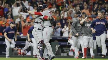 Medias Rojas destronan a Astros y van a la Serie Mundial de béisbol