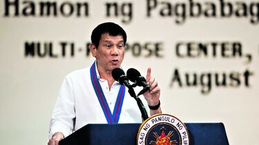 Duterte amenaza con sacar a Filipinas de la ONU