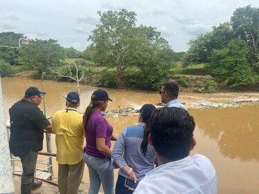 Crisis de agua en Azuero: Fiscalía inspecciona a  empresas ubicadas cerca del río Estibaná  