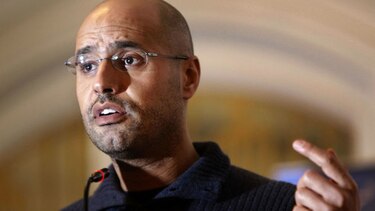 Liberan a hijo de Gadafi después de cinco años detenido