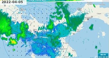 Hasta el 7 de abril se esperan lluvias en el territorio nacional