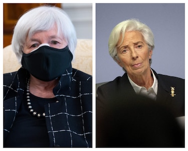 Cambio climático une a Yellen  y Lagarde    