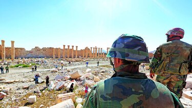 Monumentos de Palmira están a salvo