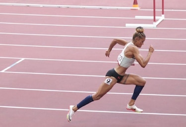 Gianna Woodruff impone récord nacional y suramericano en los 400 metros valla en la Liga Diamante