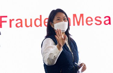 Candidata de derecha Keiko Fujimori pide nulidad de unos 200,000 votos en Perú