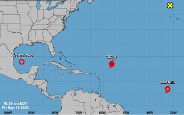 Se formó la tormenta tropical Wilfred y se acabaron los nombres previstos