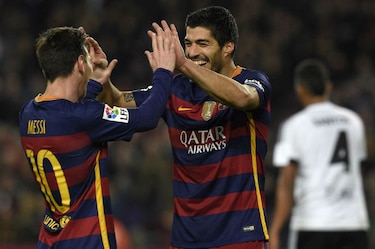 Barcelona sentencia su eliminatoria con exhibición de Suárez y Messi
