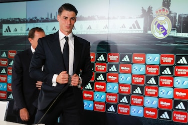 Kepa: ‘Deseo hacer la leyenda del Real Madrid aún más grande’