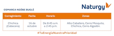 Trabajos de mantenimiento en la red eléctrica del 12 al 18 de octubre de 2026