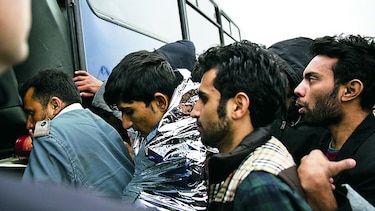 127 migrantes fueron detenidos frente a las costas de Lesbos