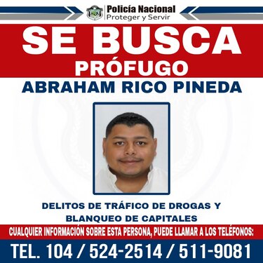 El hijo del diputado Raúl Pineda, en la lista de los más buscados