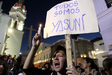 Presidente de Ecuador envía al Congreso pedido para explotar Yasuní