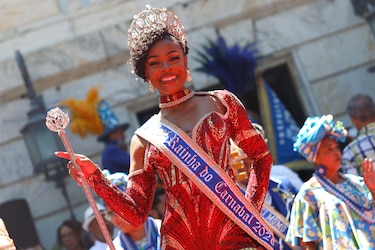 El Rey Momo abre el Carnaval de Río de Janeiro