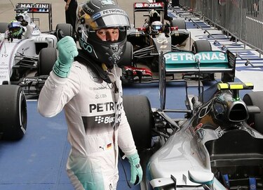 Rosberg saldrá al frente de la parrilla
