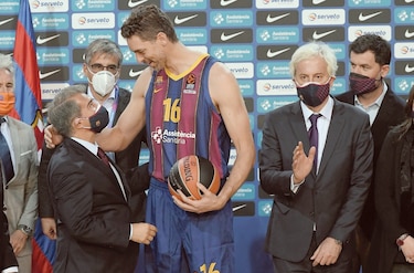 Pau Gasol afirma que quiere terminar su carrera ‘disfrutando y jugando’