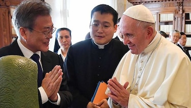 Papa Francisco indica que está dispuesto a visitar Corea del Norte