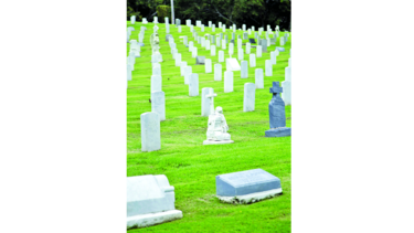 Dejadez en histórico cementerio