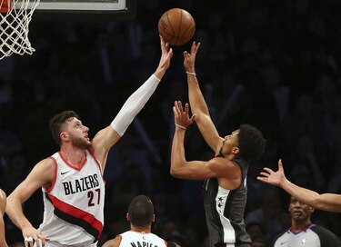 Lillard y Nurkic lideran remontada de Blazers ante Nets