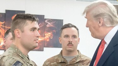 Donald Trump dice que no hay plan para retirar a soldados de Irak