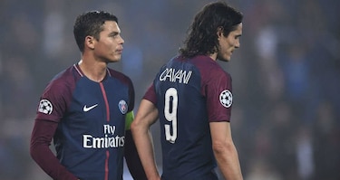 Con la salida de Thiago Silva y Cavani, el París SG cierra una etapa