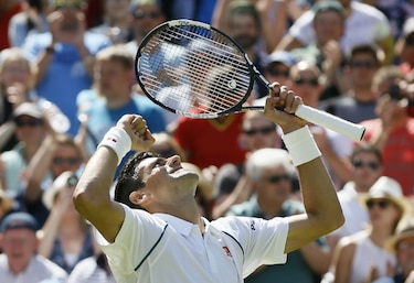 Djokovic se inicia con victoria ante Kohlschreiber en Wimbledon