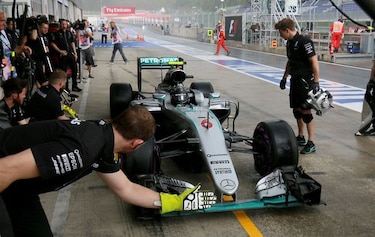 Nico Rosberg, el más rápido en las prácticas