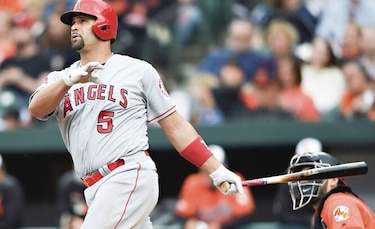 Pujols, Polanco y Urshela están en la cima de las Grandes Ligas