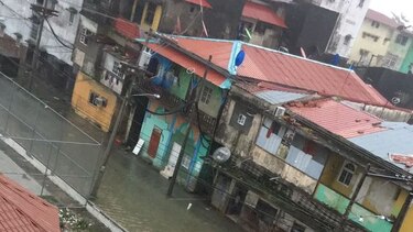Al menos 35 viviendas afectadas por fuertes lluvias en Colón
