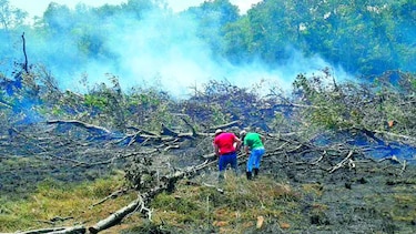 Presentan denuncia por incendio en Matusagaratí
