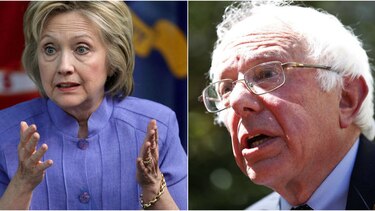 Demócratas quieren que Bernie Sanders respalde a Hillary Clinton