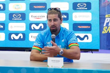Peter Sagan confiesa estar ‘encantado’ con Cartagena y ‘listo’ para participar en evento ciclístico