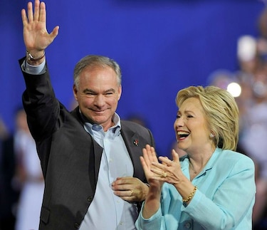 Hillary Clinton y Tim Kaine apuestan a su experiencia para vencer a Donald Trump