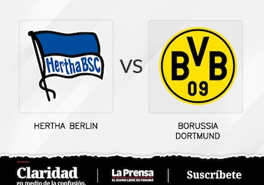 Hertha Berlín podría cosechar cinco invictos tras el encuentro con Borussia Dortmund