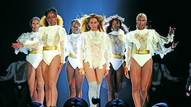 La electrizante Beyoncé