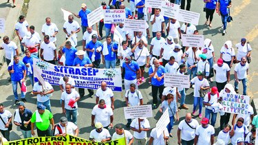 Trabajadores, divididos, pero con el mismo norte