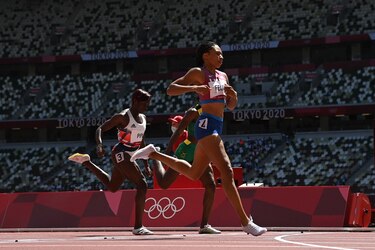 Allyson Felix logra récord de medallas, Thompson el triplete de la velocidad