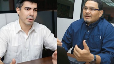 Dos presidenciables del FAD