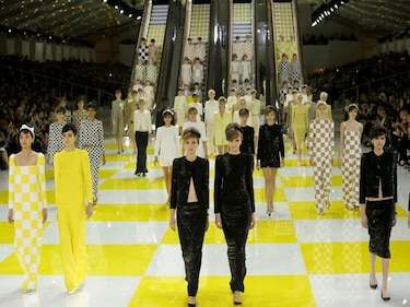 Louis Vuitton cierra la Semana de la Moda de París con broche de oro