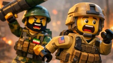 "Poderosa propaganda": la BBC habla con el hombre que está usando la IA para hacer videos para Irán con la estética de Lego