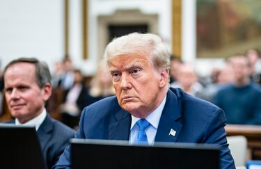 Un juez rechaza la solicitud de Trump de retrasar el pago de la multa de $355 millones