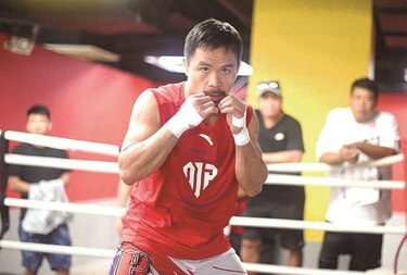 Pacquiao intenta desanimar a su hijo en su intención de ser boxeador