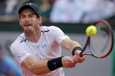 Murray, con molestias en la cadera antes de Wimbledon