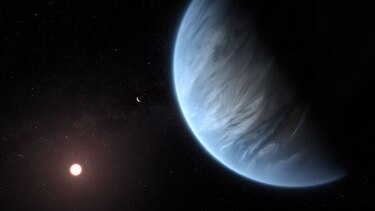 Descubren agua en atmósfera de exoplaneta potencialmente habitable