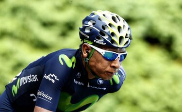 Nairo Quintana se muestra satisfecho con su rendimiento