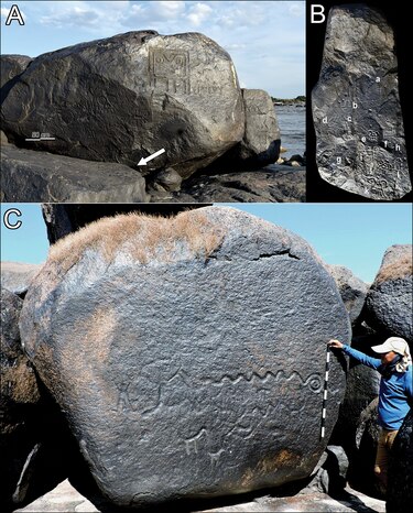 Descubren en el Orinoco grabados rupestres gigantes de hace miles de años