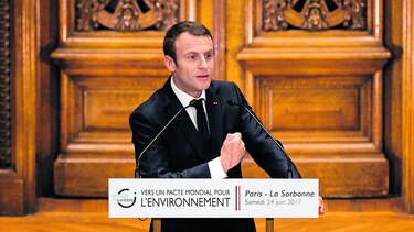 Macron celebraría sesión conjunta