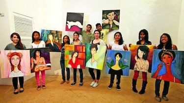 Los pasajeros del pintor Modigliani